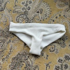 White Frankie’s bikini bottoms!